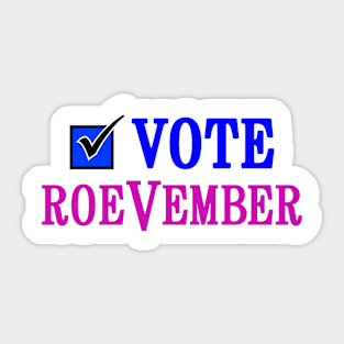 Vote Rovember Sticker